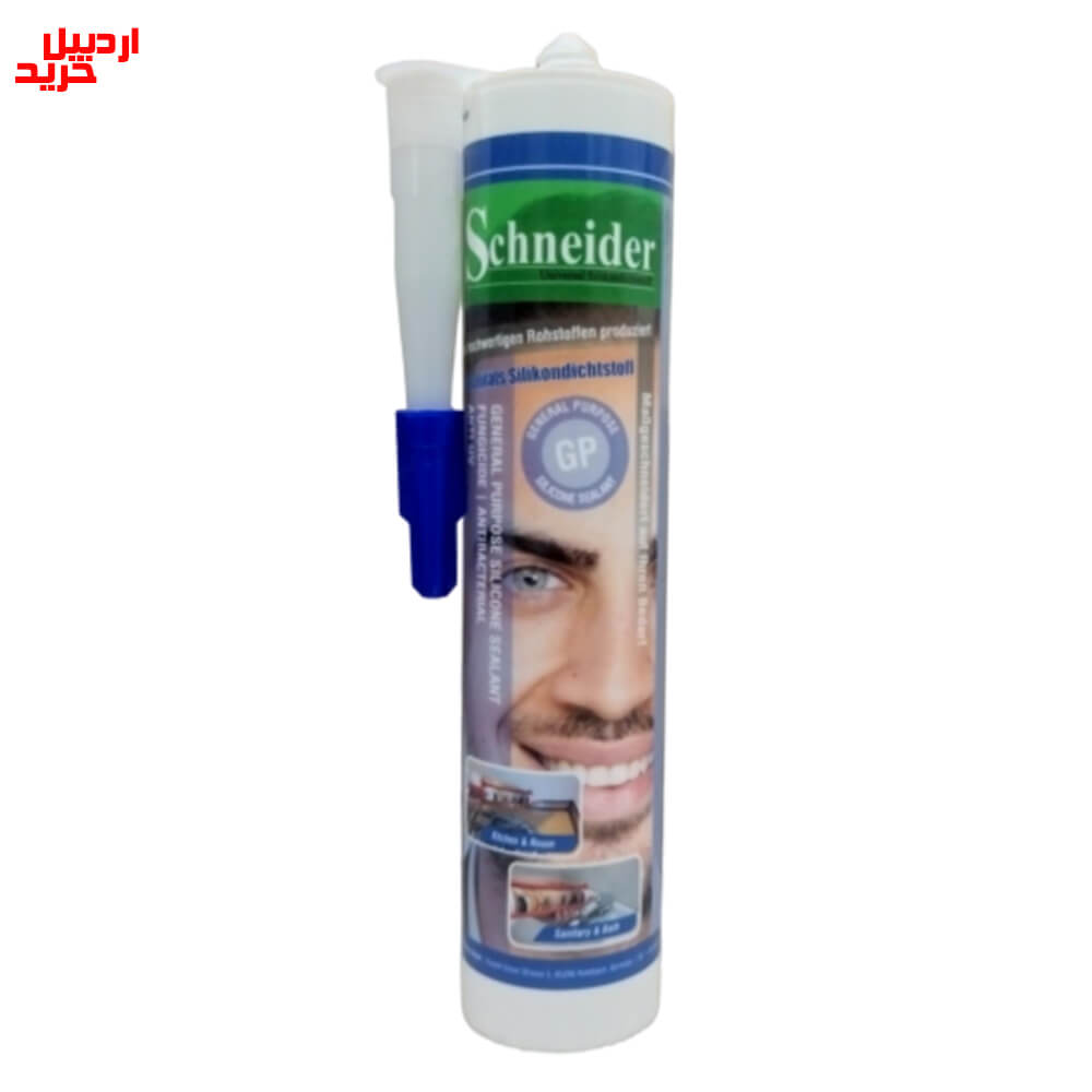 خرید چسب سیلیکون شفاف اشنایدر Schneider silicone adhesive- اردبیل خرید