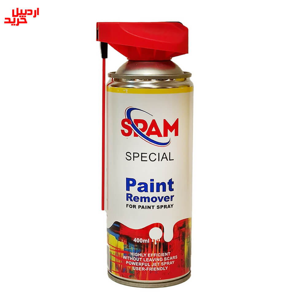 خرید اسپری رنگ بر اسپم دوپلی کالر SPAM Paint Removr For Paint spray 400ml- اردبیل خرید
