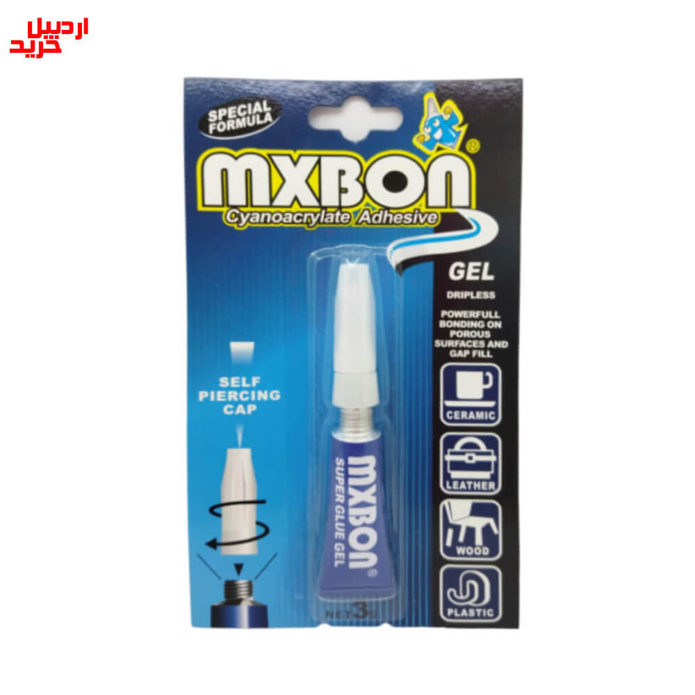 مرکز فروش چسب سیانواکریلات ژل مکس بون Maxbon cyanoacrylate adhesive 3g- اردبیل خرید