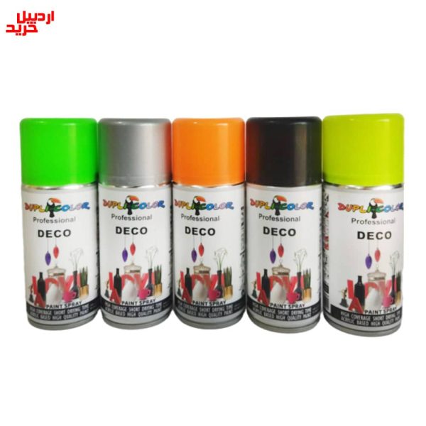 قیمت فروش عمده اسپری دکو دوپلی کالر dupli color professional deco paint spray 150ml- اردبیل خرید