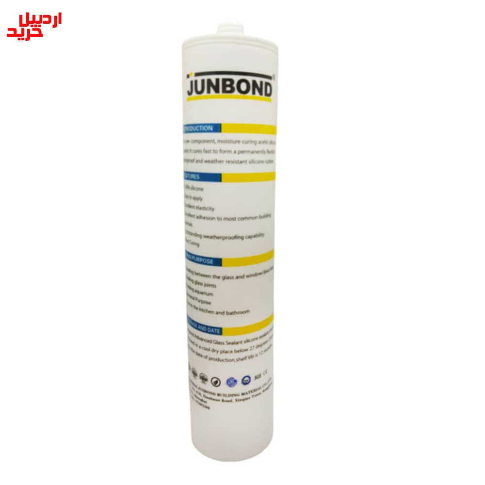شعبه فروش چسب سیلیکون شیشه جانباند شفاف junbond glass JB5160 300ml – jb5160- اردبیل خرید