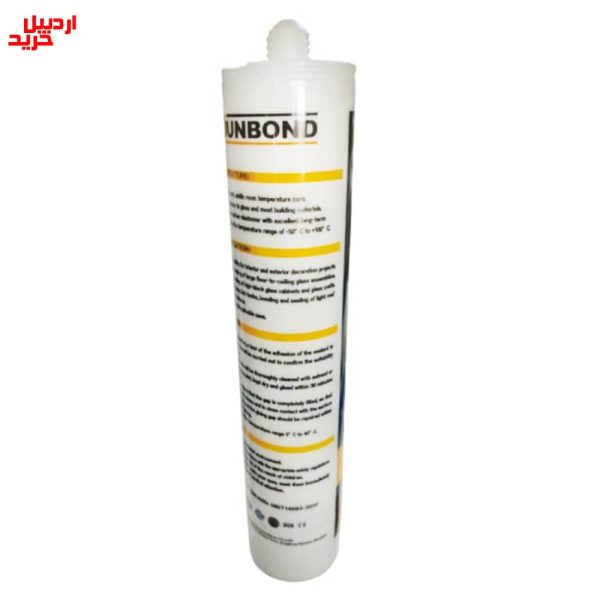 فروش خرید چسب همه کاره سیلیکون اسیدی سفید جانباند junbond acetic glass sealant 7132 300ml – JB7132- اردبیل خرید