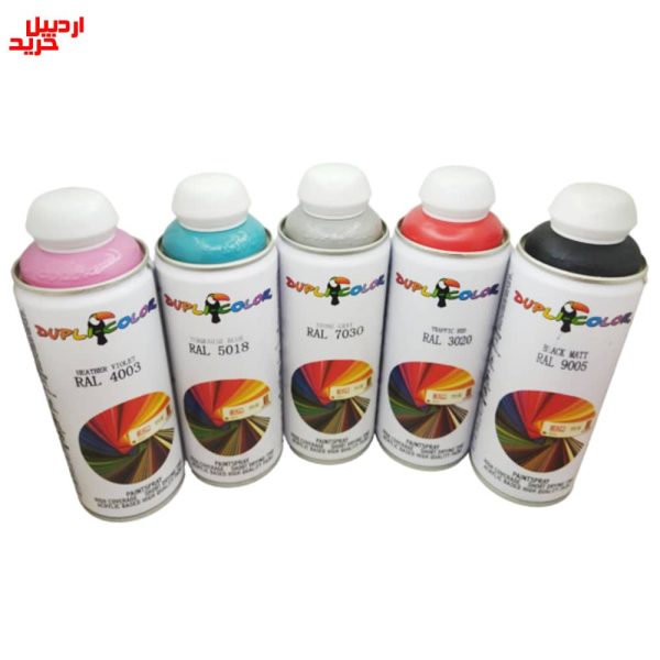 فروش عمده اسپری رنگ رال دوپلی کالر – dupli color paintspray RAL 400ml- اردبیل خرید