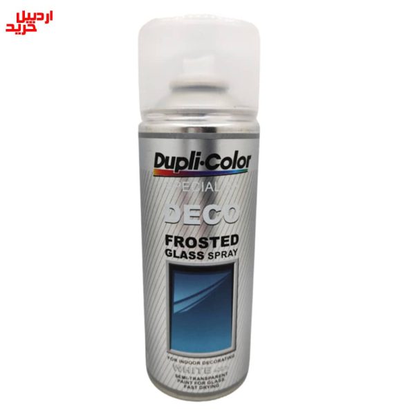قیمت اسپری شيشه مات كن دکو دوپلی كالر - Duplicolor Specialist DECO Frosted Glass Spray 400ml- اردبیل خرید