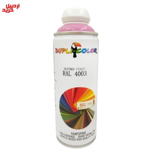 ویژگی های اسپری رنگ رال دوپلی کالر – dupli color paintspray RAL 400ml- اردبیل خرید