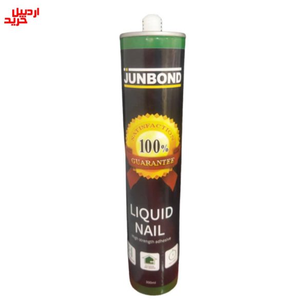 کاربرد چسب جایگزین میخ مخصوص نصب تجهیزات و دکوراسیون برند جانباند شفاف - junbond liquid nail clear 300ml- اردبیل خرید