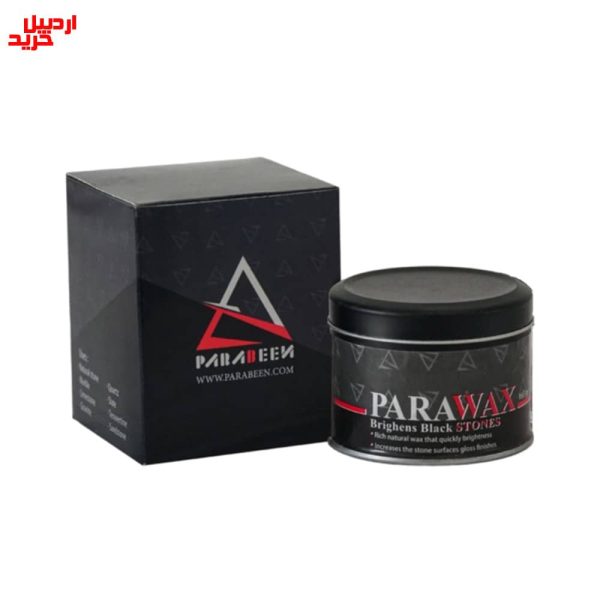 خرید واکس سنگ و نانو پولیش مشکی پارابین parrawax black 165gr- اردبیل خرید