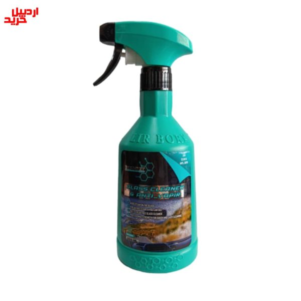 فروش اسپری شیشه شوی ضدبخار لیربورک - Lir Bork Glass Cleaner & Anti Vapir 500ml- چسب سنتر