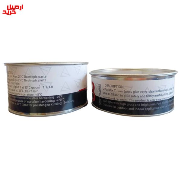 کاربرد چسب سنگ اپوکسی پارافیکس پارابین شفاف - parafix epoxy adhesive 1.5kg- اردبیل خرید