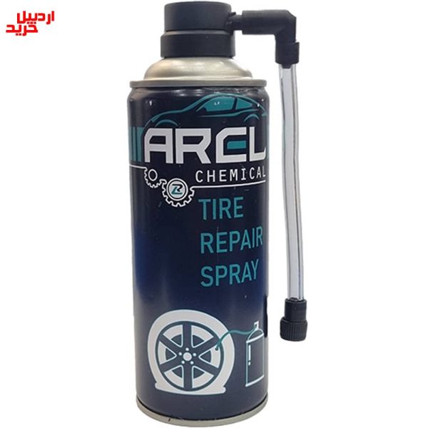 خرید اسپری پنچرگیری تایر خودرو و موتورسیکلت tire repair and inflating spray 450ml- اردبیل خرید