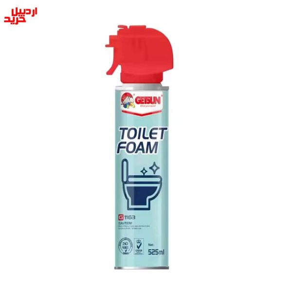 خرید اسپری فوم تمیز کننده توالت toilet cleaning foam spray 525ml- اردبیل خرید