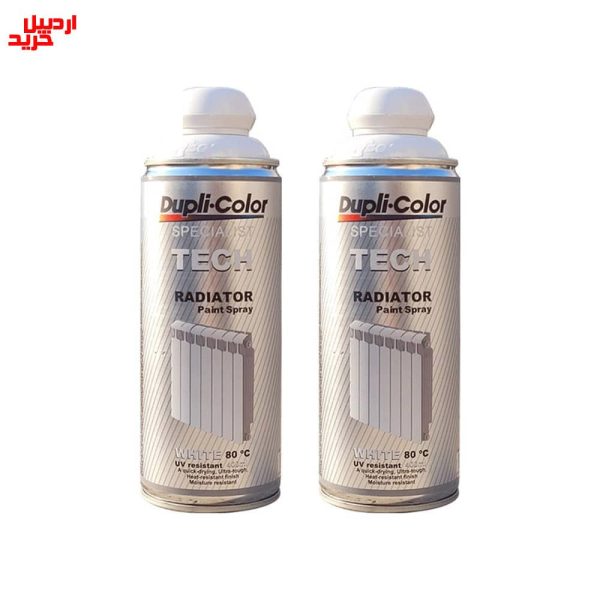 قیمت اسپری رنگ رادیاتور دوپلی کالر  dupli color tech radiator paint spray 400ml - اردبیل خرید
