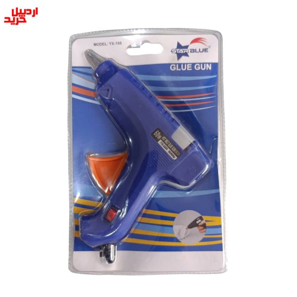 خرید تفنگ چسب حرارتی استار بلو مدل star blue hot melt glue gun model yx-188- اردبیل خرید