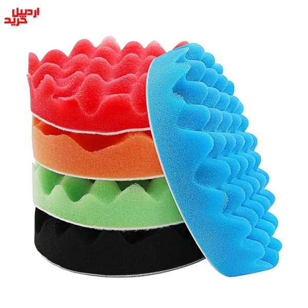 فروش عمده پد پولیش نرم اسفنجی سایز 4.5 اینچ polishing bonnet - اردبیل خرید