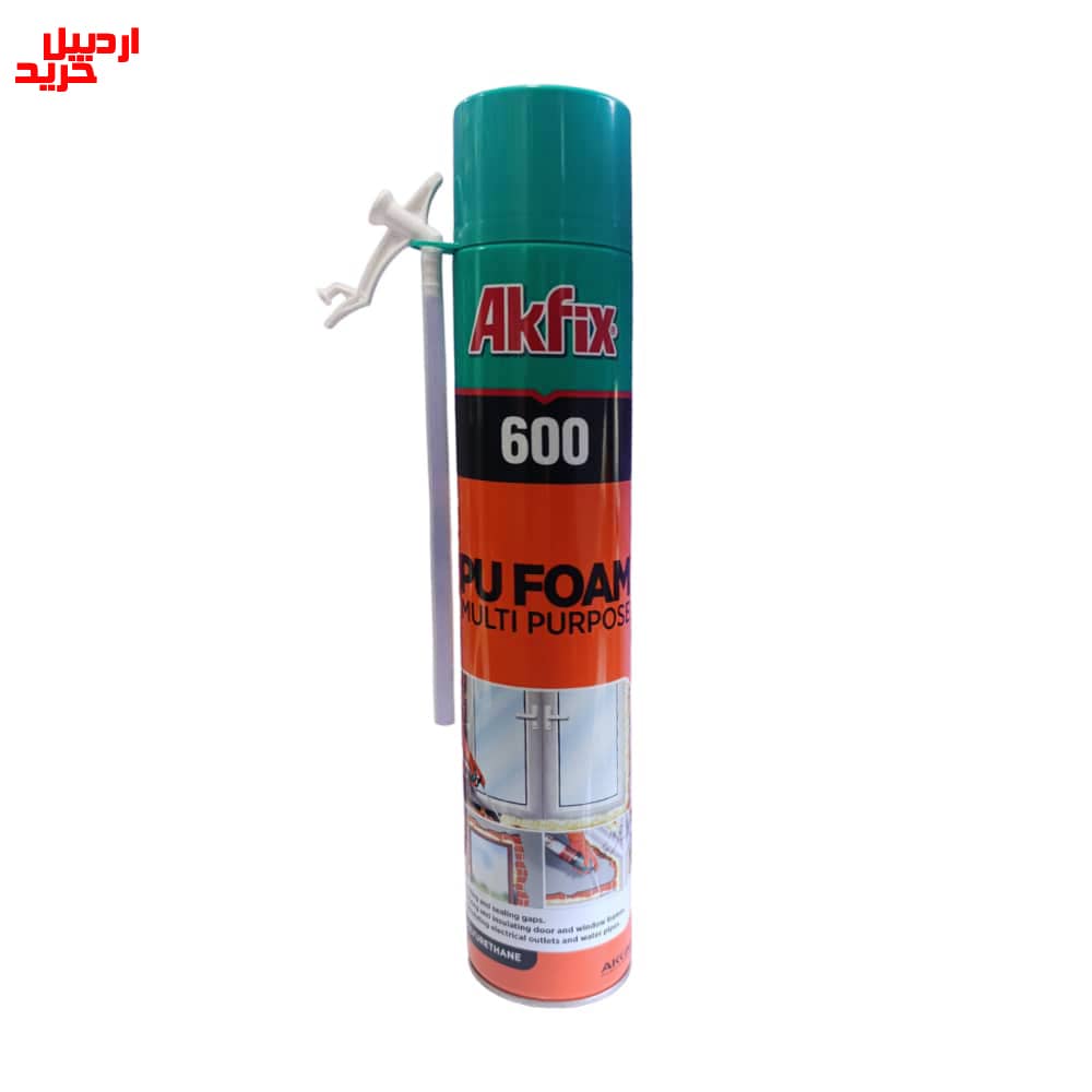 خرید اسپری فوم پلی اورتان شلنگی آکفیکس akfix 600 polyurethane foam spray - اردبیل خرید خرید اسپری فوم پلی اورتان شلنگی آکفیکس akfix 600 polyurethane foam spray - اردبیل خرید