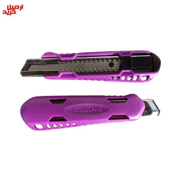 فروش کاتر و تیغ موکت بر گلد لند gold land utility knife & carpet cutter 100mm - اردبیل خرید