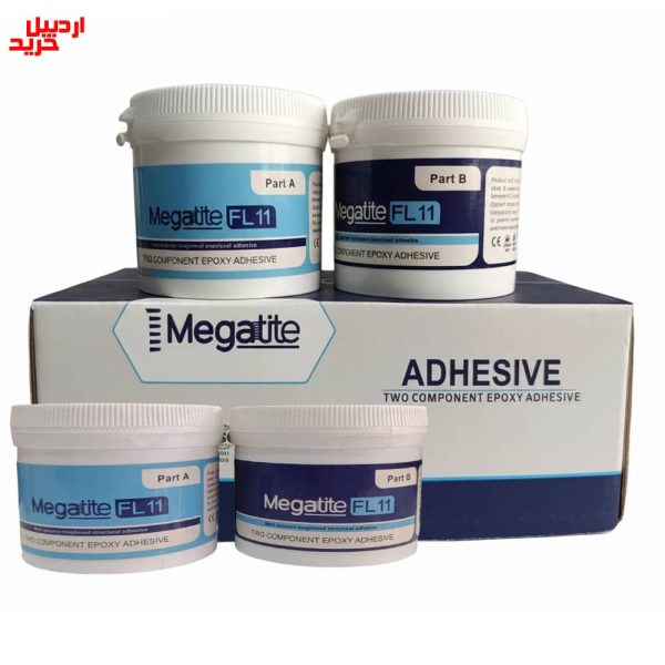 خرید چسب اپوکسی مگاتایت کد FL11  ویژه فلز و کامپوزیت epoxy megatite fl11 - اردبیل خرید