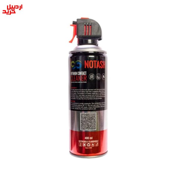 فروش اسپری کنتاکت شوی خشک نوتاش مدل notash optimum contact cleaner tb‑600 400ml - TB600 - اردبیل خرید