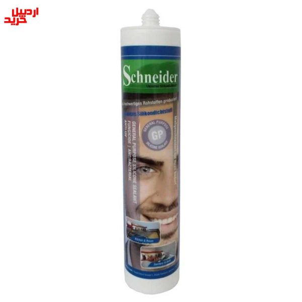 خرید چسب سیلیکون سفید اشنایدر Schneider silicone adhesive 310ml - اردبیل خرید