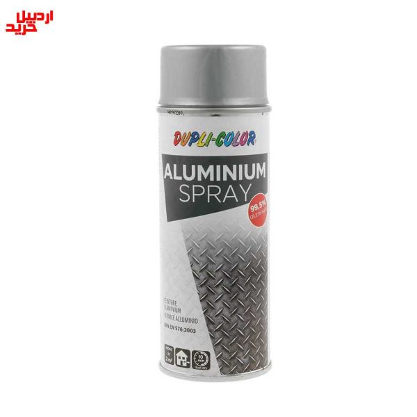 خرید اسپری رنگ آلومینیومی دوپلی کالر dupli color aluminium effect spray 400ml - اردبیل خرید