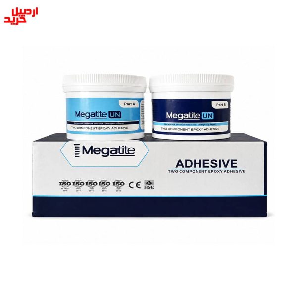 خرید چسب اپوکسی زودگیر مگاتایت UN مخصوص فلزات، بتن و فایبرگلاس - 300gr - اردبیل خرید