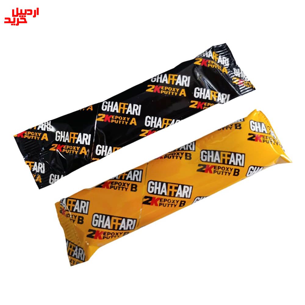 خرید چسب میل پوکس دیر خشک غفاری ghaffari epoxy putty 120g - اردبیل خرید خرید چسب میل پوکس دیر خشک غفاری ghaffari epoxy putty 120g - اردبیل خرید